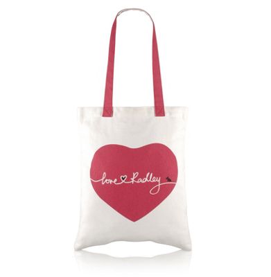 Natural 'Love Radley' medium tote bag